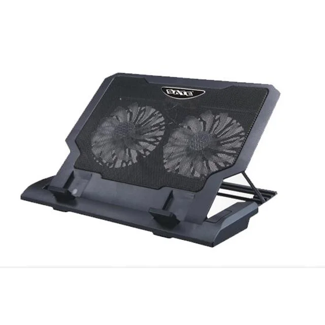 SATE- Brand stocked notebook cooler 5v  laptop notebook cooling pad stand 2 fans     A-CP19