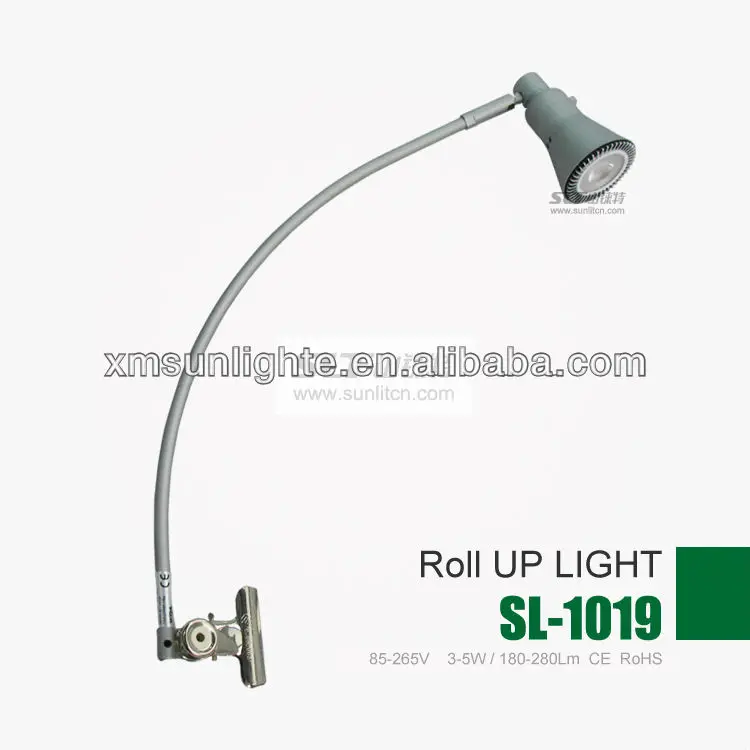 Mr16 5w Flexible Arm Led Work Light Roll Up Banner Stand Psd Buy