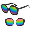 Wholesale Men Large Mirror Lens Fashion Eyewear glasses frame men