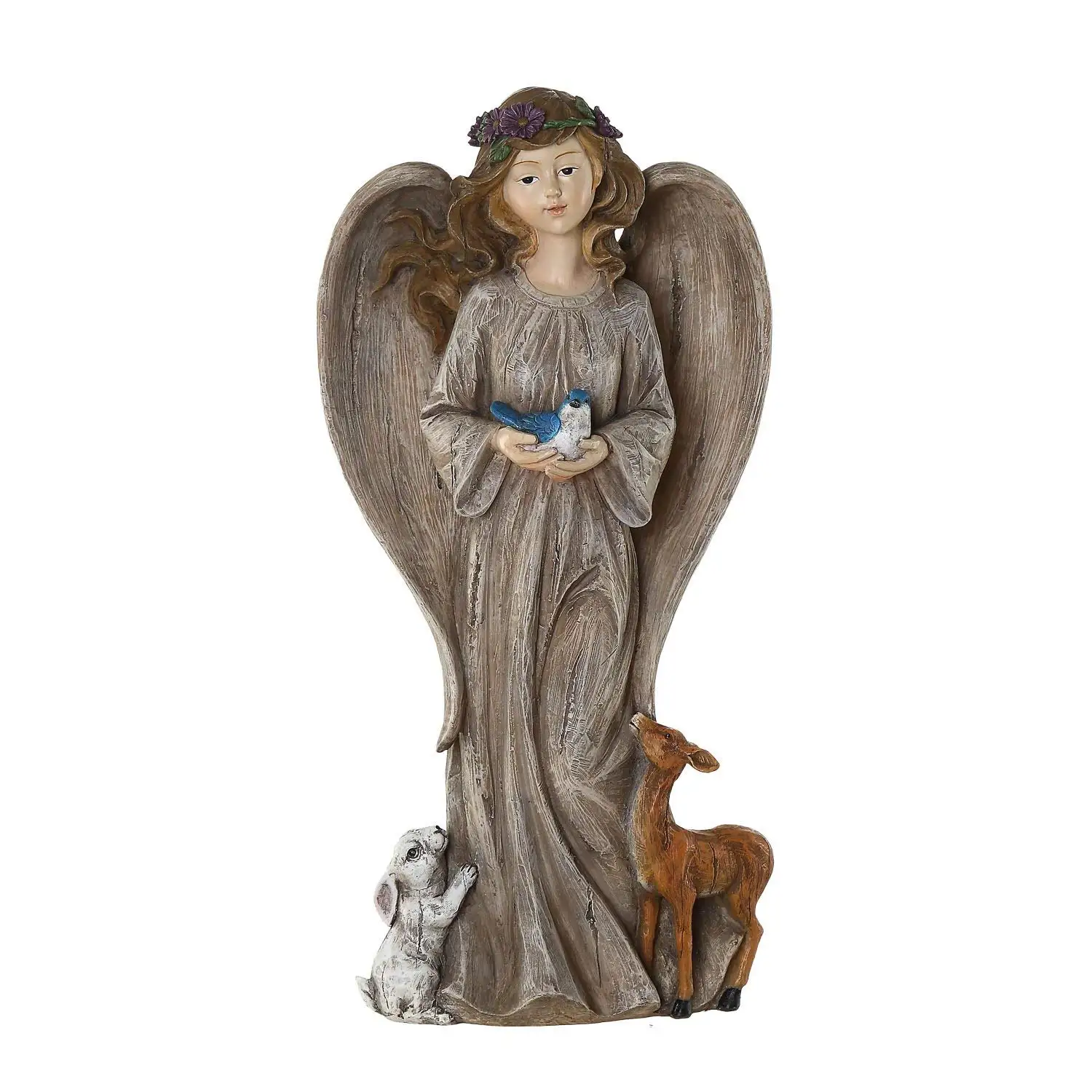 large resin angel statues