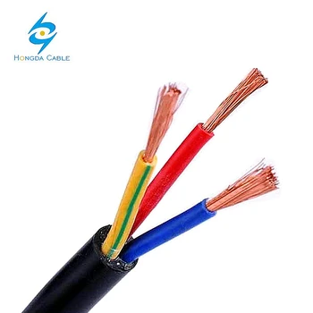 Copper Core Pvc Insulated Cable 3 Core 2.5mm Flexible Wire Kabel - Buy ...