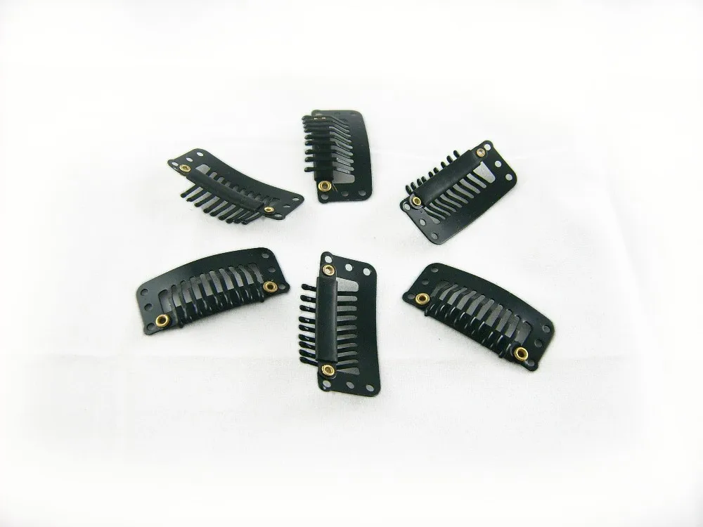 8 Teeth 9 Teeth 10teeth 28mm 32mm 36mm Metal Clips For Clip Hair