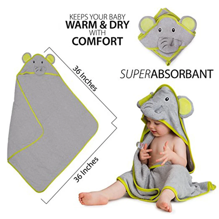 Microfiber Personalized Hooded Towels For Kids Buy Personalized