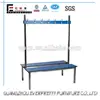 2016 New HPL Slates Indoor Sports Gym Changing Room Long Waiting Bench with Clothes Hanger