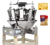 Automatic high accuracy 10 heads multihead weigher packing machine for food