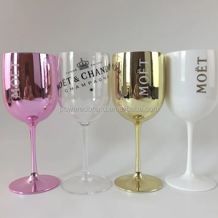 Branded Pink Rose Champagne Glass Goblet For Bar Clubs Party Buy