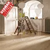 Grey new color cheap price Spc flooring click