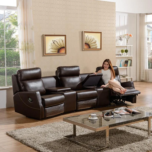Custom color single seater recliner chair