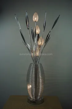 flower vase floor lamp