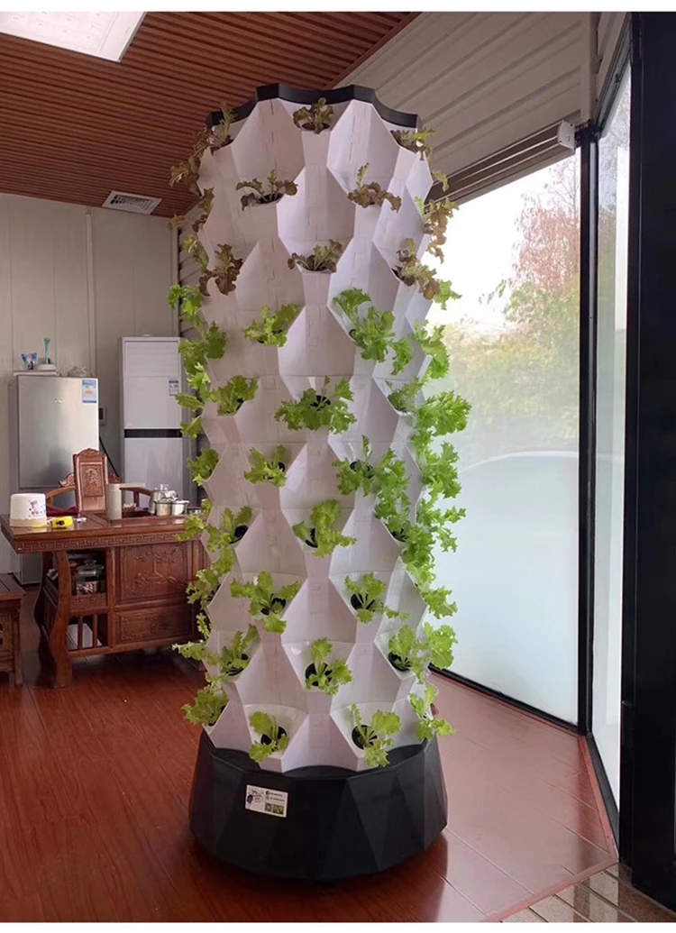 Garden Vertical Hydroponic Grow Tower System 48holes Buy Garden