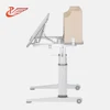 New design multi functional double bookshelf kids study table and chair