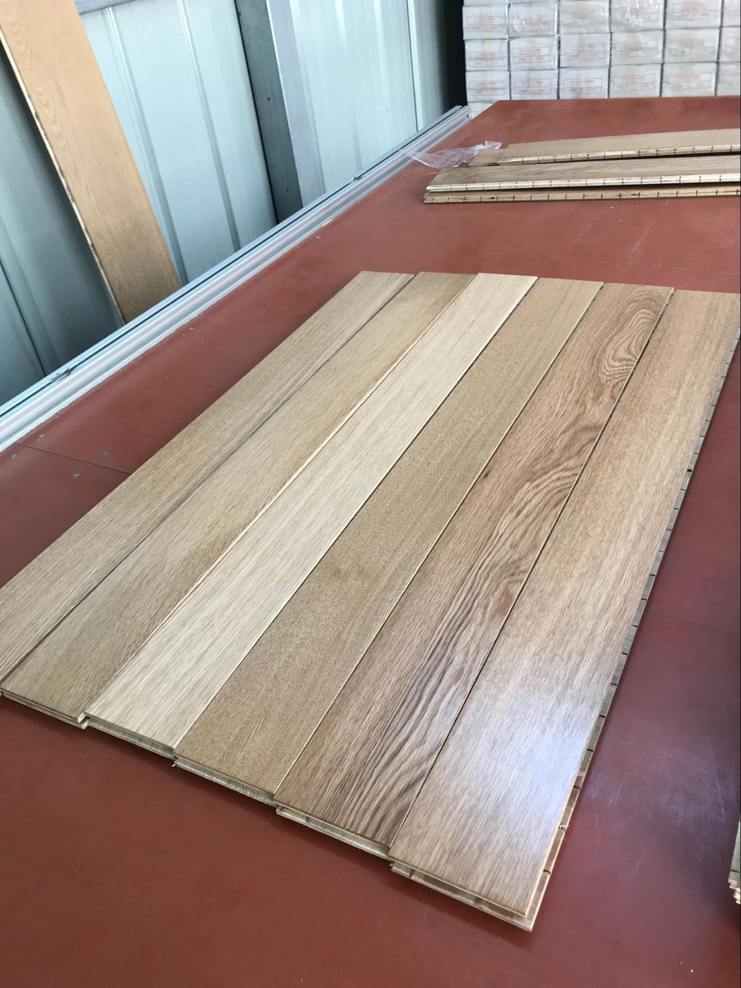  Engineered wood flooring display 2
