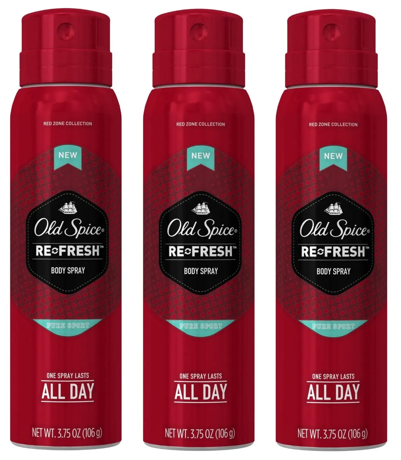 old spice pure sport spray