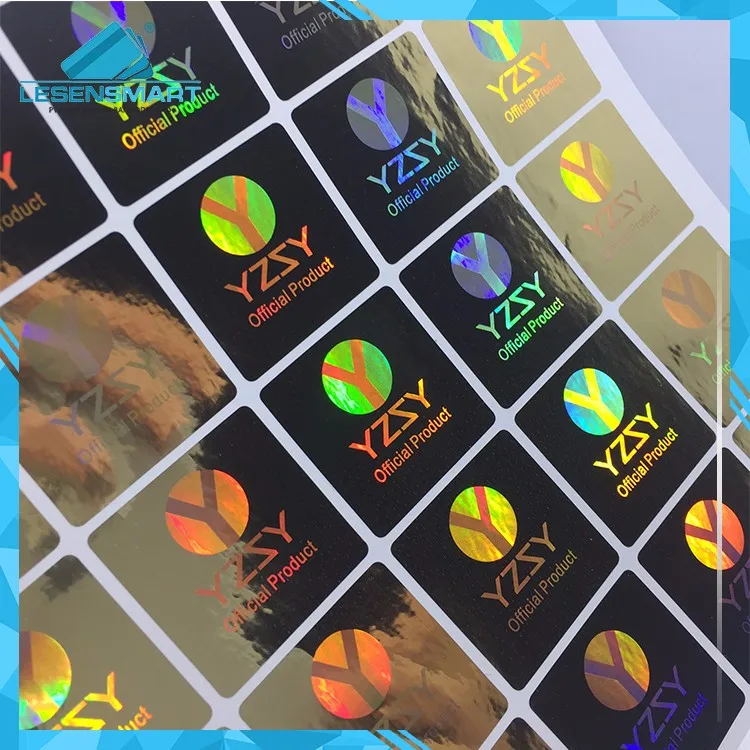 Special Custom Made Hologram Security Sticker Id Card Hologram Stickers