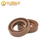 DLseals factory FKM brown rubber + metal double lips TC oil seal