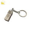 Custom OEM high quality promotional gifts souvenir clock house 3d keychain