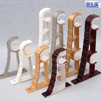 Home Decoration Aluminum Curtain Rod Bracket Curtain Angle