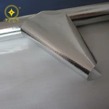 Double Sided Reflective Aluminized Polyester Film / Radiant Barrier ...