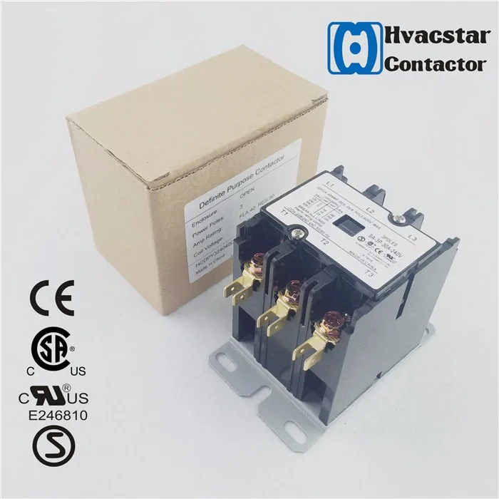 Air Handling Unit Contactors 2 Pole Single Phase 220v Electrical