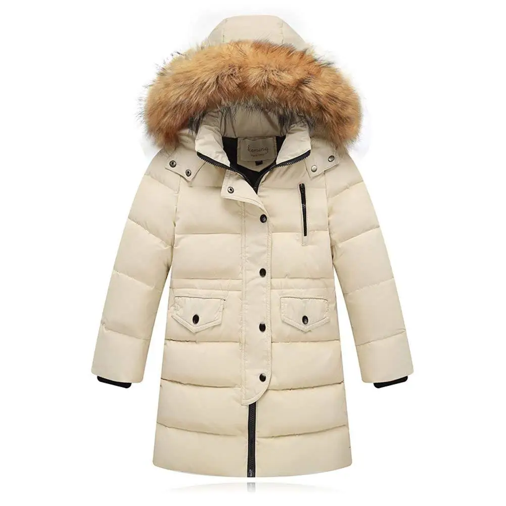 Pandapang Mens Winter Quilted Hooded Thick Letter Print Parka Coat Jacket