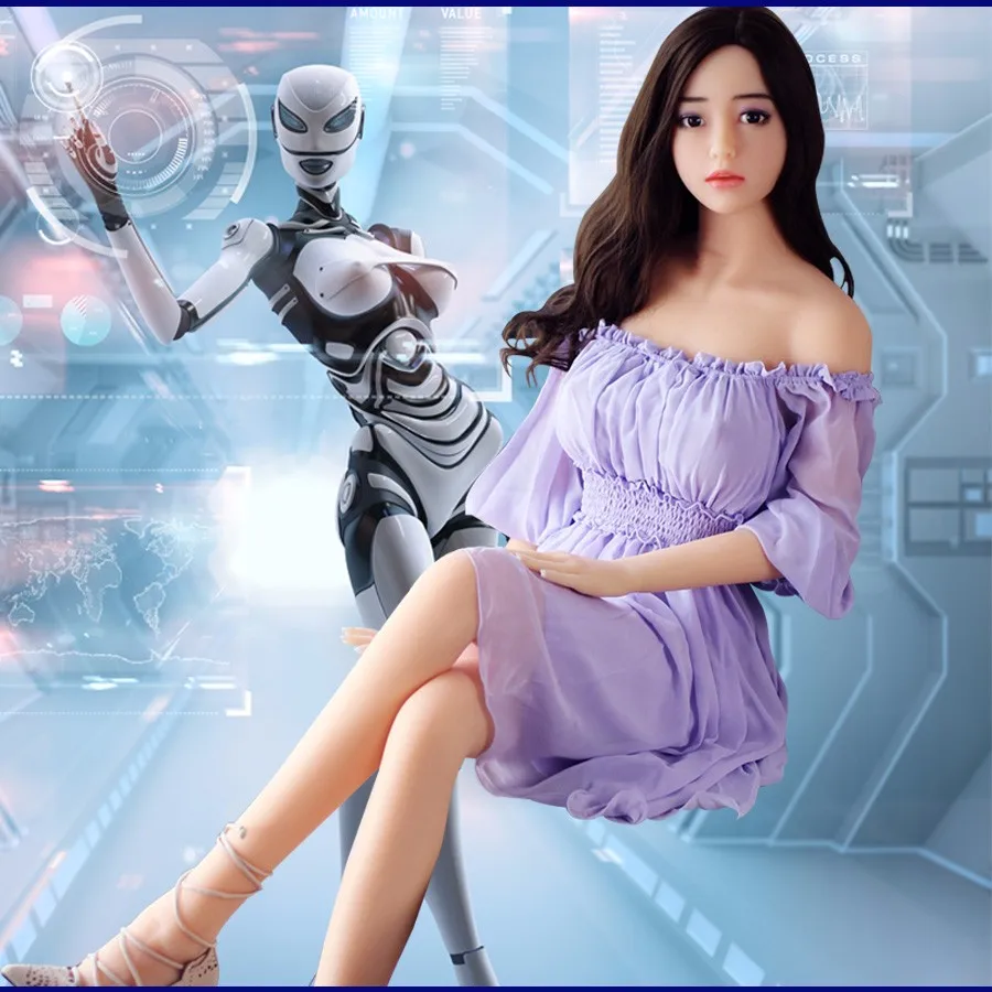 New 158cm Life Size Japanese Silicone Sex Dolls Big Boobs 