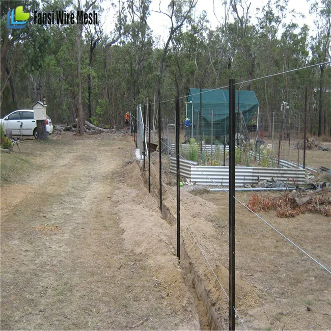 Low Carbon Steel Fence Piles Y Post For Field Fence - Buy Steel Post 