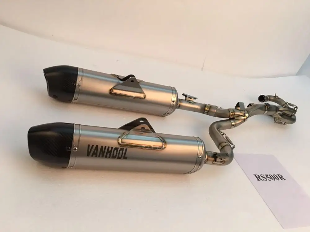 Factory Direct Selling Titanium Exhaust Pipe System For Motorcycle Swm Rs500r Buy Titanium