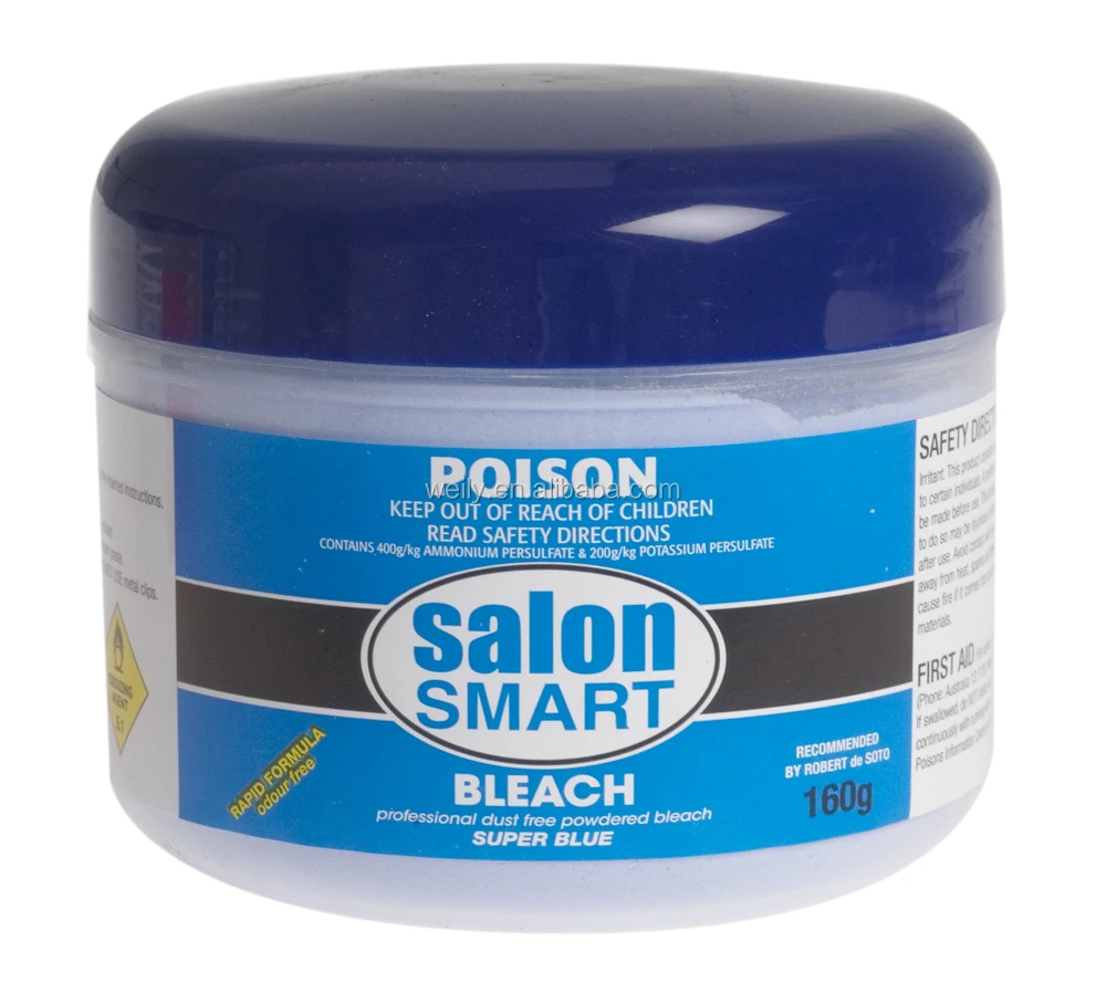 Professional Dust Free Powdered Hair Bleach Super Blue Rapid