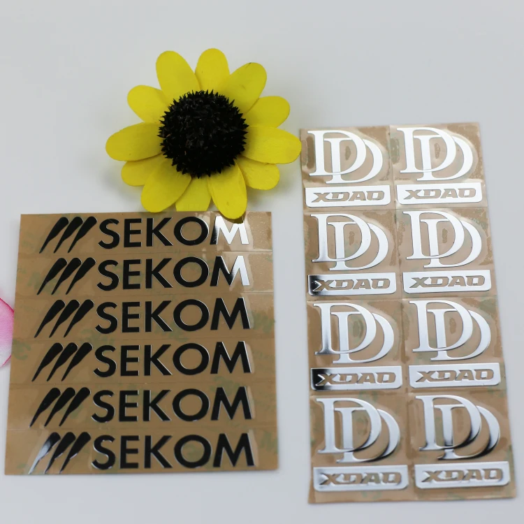 Factory Directly Sell newest special price nickel metal sticker stickers for home appliance new style electroforming label