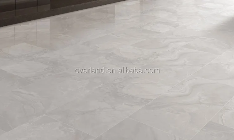 Floriana heather glazed porcelain floor tile