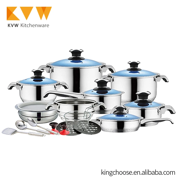 German Cookware Set Stainless Steel Cook Pan Pot Stainless Steel Buy