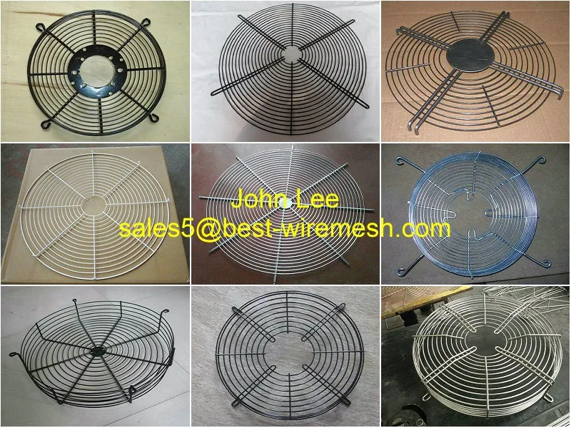 2 PCS WIRE FAN GUARDS 127mm