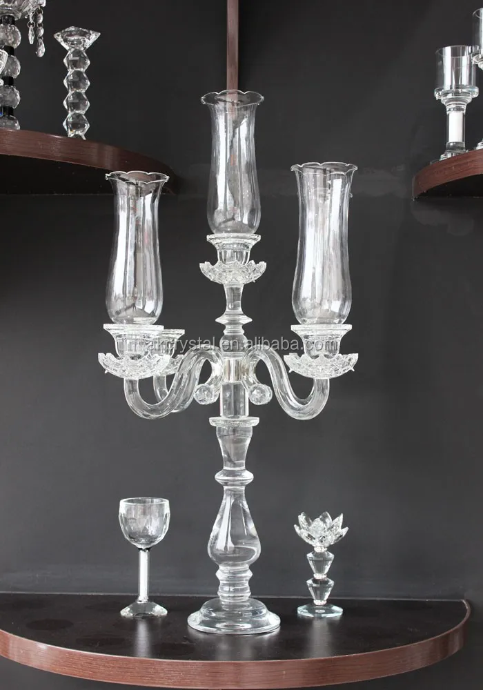 Brilliant Home Goods Crystal Candle Holders With Glass Shade On Sale