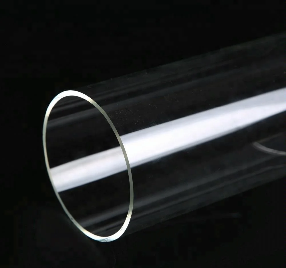 80mm Diameter Custom Cylinder Tube Glass 3 Hole Peg Cylinder Tube