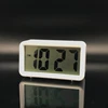 Mini size LCD only time display bedroom office and hotel room table alarm clock