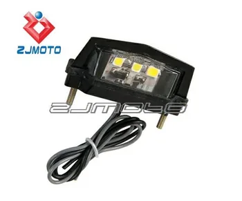 motorbike number plate light