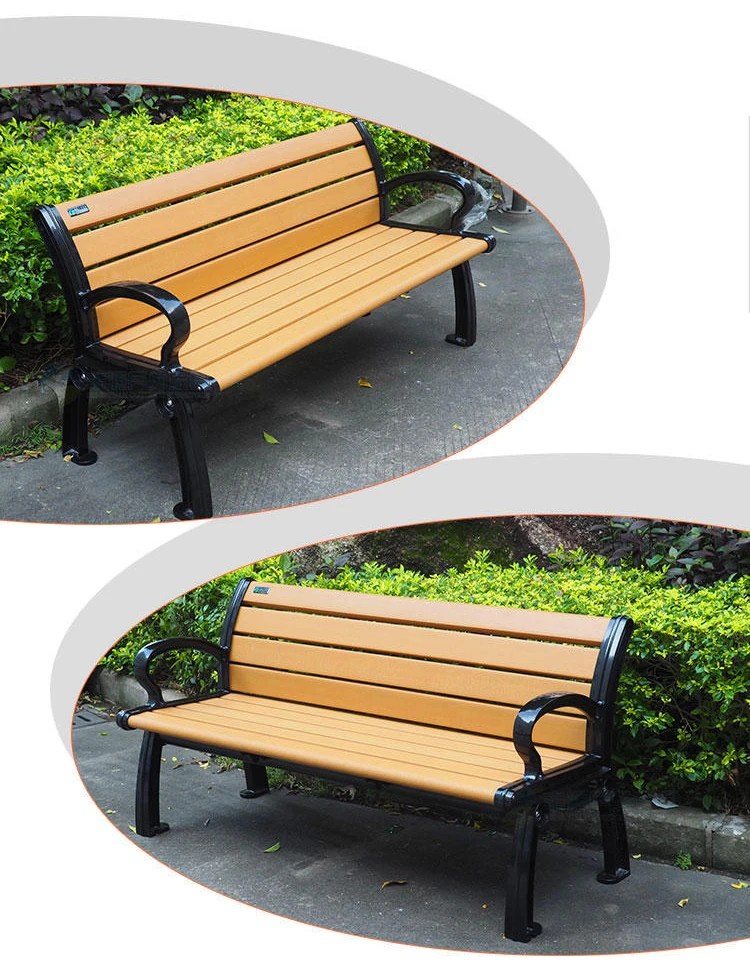 Teras Street Furniture Daur Ulang Plastik Panjang Kayu Taman Outdoor Bench Dengan Cast Aluminium Kaki Buy Outdoor Bench Long Garden Bench Wood Bench With Back Product On Alibaba Com