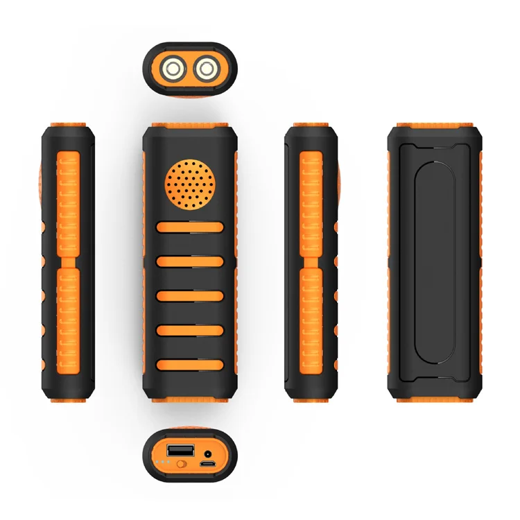 Factory Wholesale 5200mah Outdoor Camping Emergency Mobile Powerbank