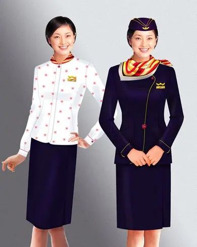 Air Hostess Uniform - Buy Airline Uniform,Pilot Uniform,Stewardess ...