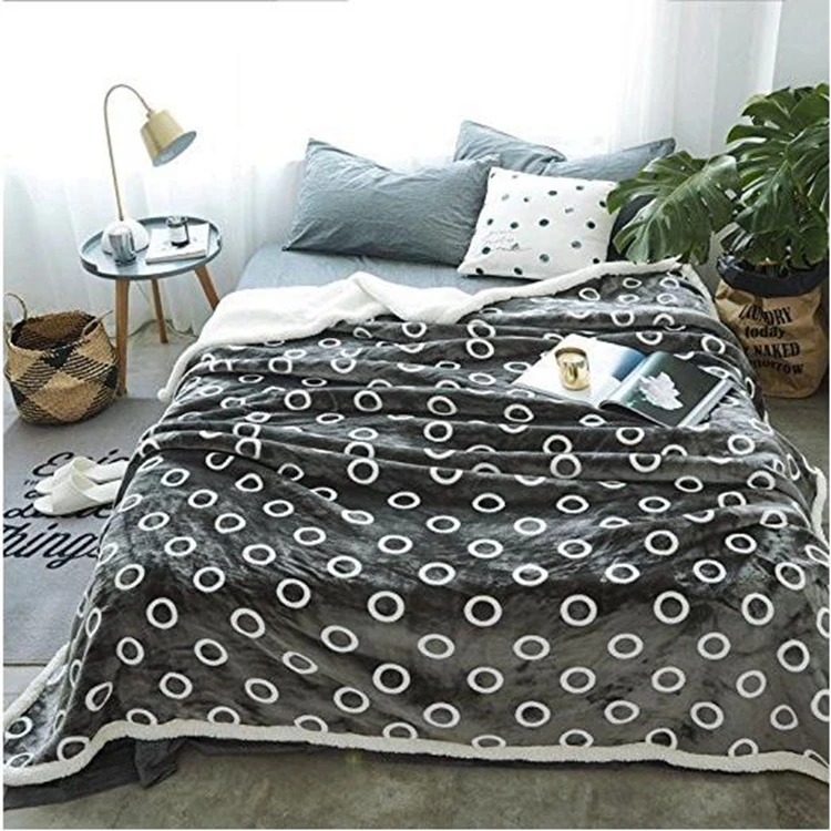 Casual Heavy Blanket Warm India Thick Winter Bed Blankets Manufacturers