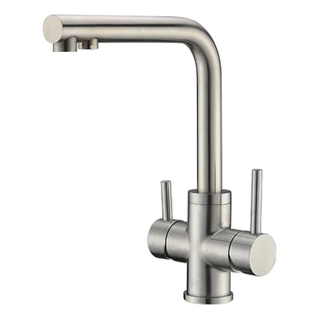 Modern 3 Three Way Sus304 Stainless Steel Or Faucet Mounted Water