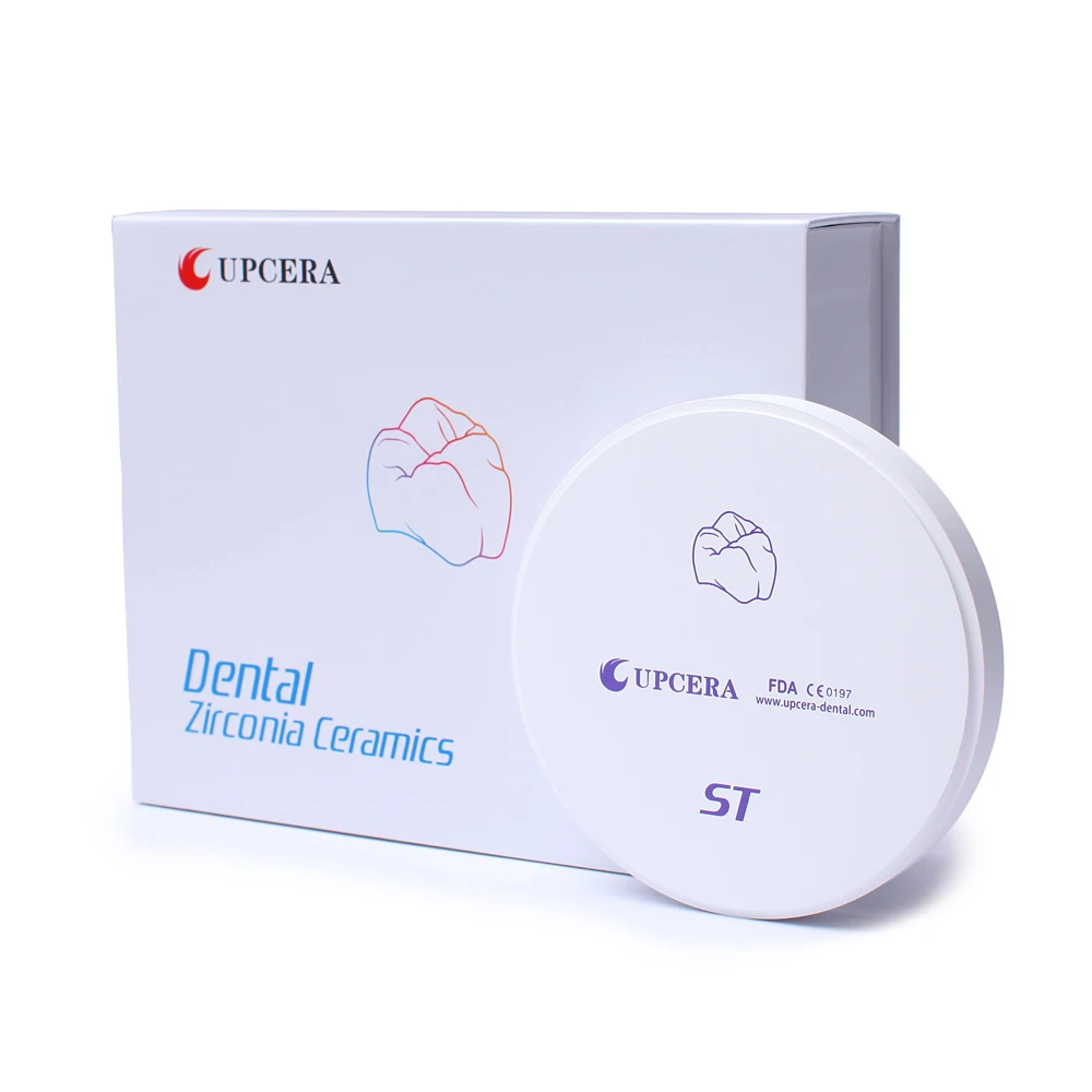 Upcera St White Blank High Translucent Zirconia Dental For Open System