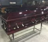 1792116 wood casket and coffin Full Couch US Stylered oak casket bed