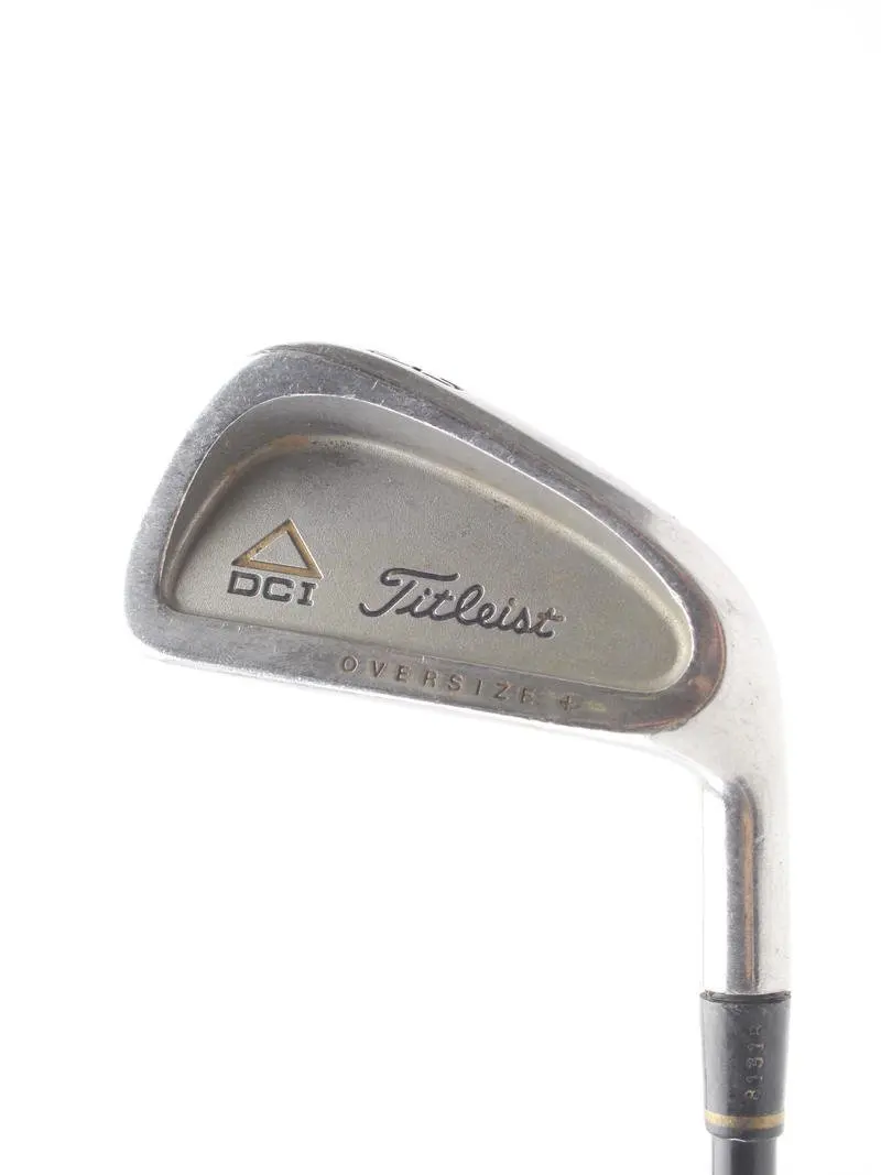 Buy Titleist DCI Black Oversize + Single Iron 3 Iron Stock Graphite
