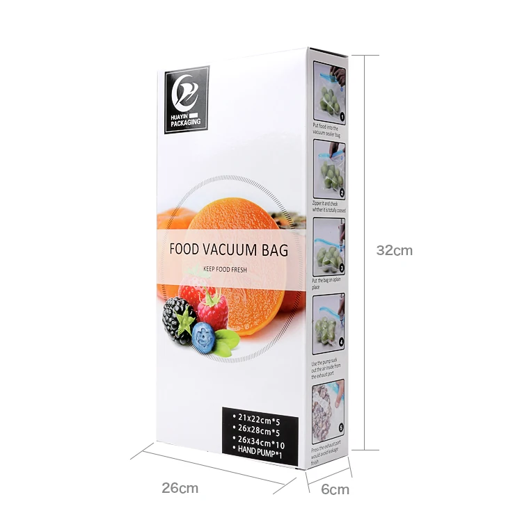 Food Grade Resealable Zipper Vacuum Sealer Storage Bag Buy Vacuum