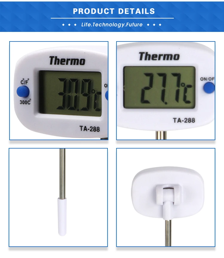 MK-TA288 Food Kitchen Thermometer Electronic Medical