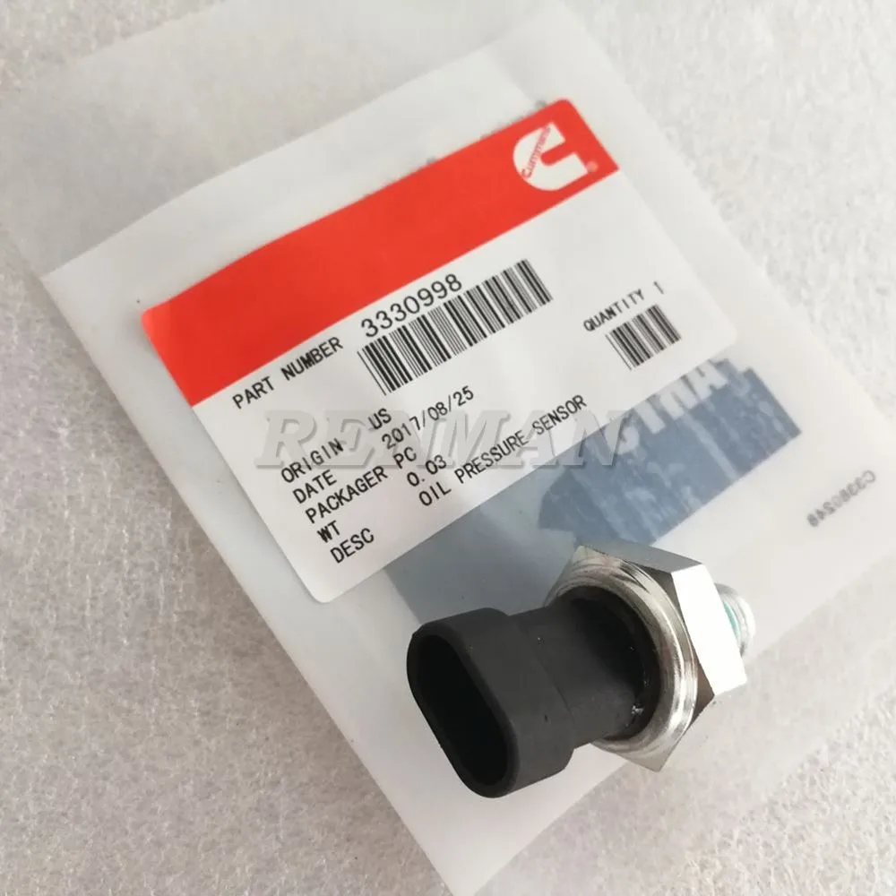 Cummins Isx15 Fuel Pressure Sensor 3330999 3330998 3408377 4921499
