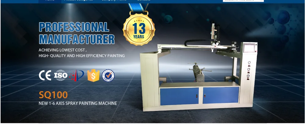 High quality and lowest price Automatic spray painting machine