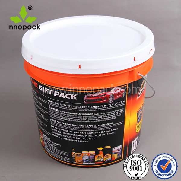Wholesale Food Grade 3 Gallon Plastic Bucket With Spout For Oil Or Glue