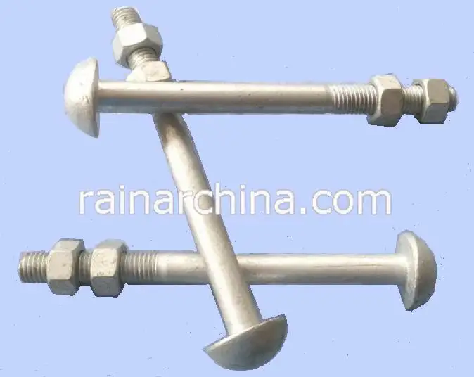 step head 170mm length guardrail bolt-2